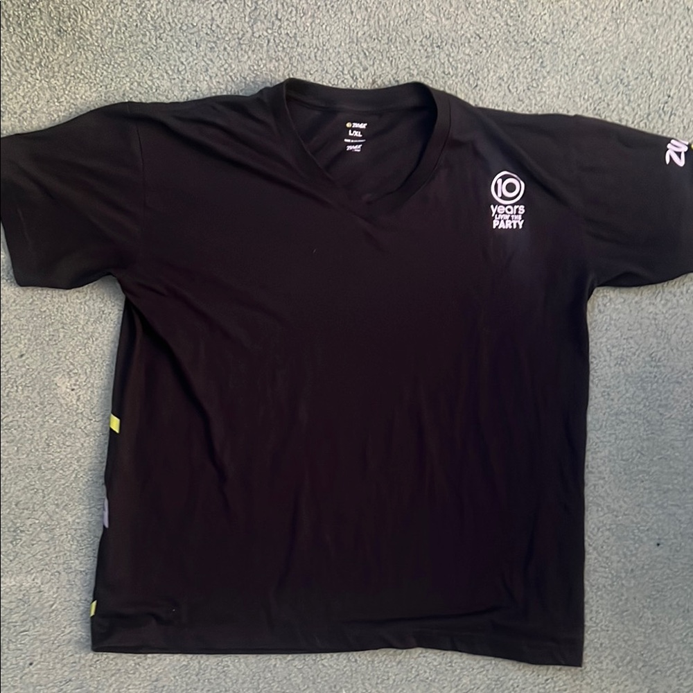 Zumba Fitness Black Short Sleeve Tee